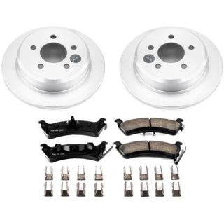 PowerStop Z17 Evolution Geomet Coated Brake Kit (REAR): Jeep Grand Cherokee 1993 - 1998