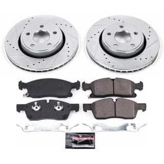 PowerStop Z23 Evolution Sport Brake Kit (FRONT): Jeep Grand Cherokee 2017 - 2020