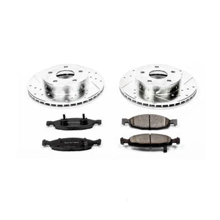 PowerStop Z23 Evolution Sport Brake Kit (FRONT): Jeep Grand Cherokee 1999 - 2002
