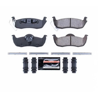PowerStop Z23 Evolution Sport Brake Pads (REAR): Jeep Commander (06-10) / Grand Cherokee (05-10) w/ Hardware