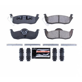 PowerStop Z23 Evolution Sport Brake Pads (REAR): Jeep Commander (06-10) / Grand Cherokee (05-10) w/ Hardware