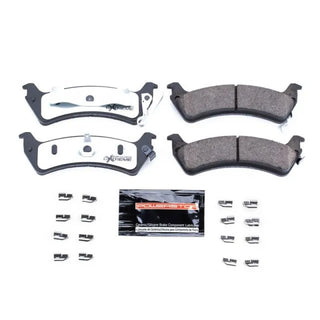 PowerStop Z36 Truck & Tow Brake Pads (REAR): Jeep Grand Cherokee 1994 - 1998 w/ Hardware