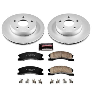 PowerStop Z17 Evolution Geomet Coated Brake Kit (FRONT): Jeep Grand Cherokee 1999 - 2004