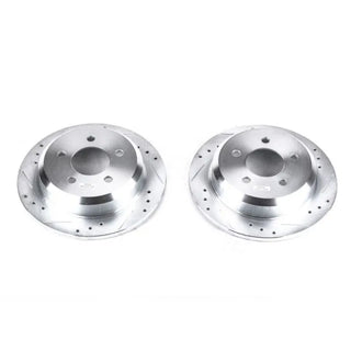 PowerStop Evolution Drilled & Slotted Rotors (REAR): Jeep Grand Cherokee 1993 - 1998