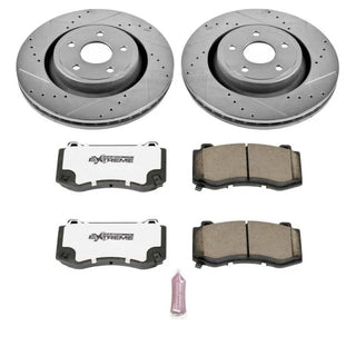 PowerStop Z26 Street Warrior Brake Kit (FRONT): Jeep Grand Cherokee 2006 - 2010
