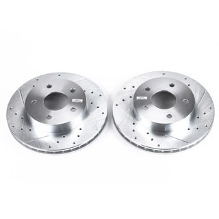 PowerStop Evolution Drilled & Slotted Rotors (FRONT): Jeep Grand Cherokee 1999 - 2004
