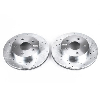 PowerStop Evolution Drilled & Slotted Rotors (FRONT): Jeep Grand Cherokee 1999 - 2004