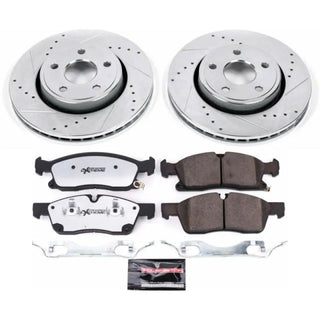 PowerStop Z36 Truck & Tow Brake Kit (FRONT): Jeep Grand Cherokee 2017 - 2020