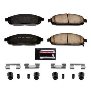 PowerStop Z23 Evolution Sport Brake Pads (FRONT): Jeep Commander (06-10) / Grand Cherokee (05-10) w/ Hardware