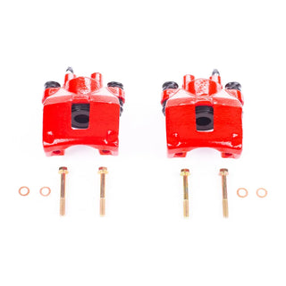 PowerStop Red Calipers (REAR): Jeep Grand Cherokee 1994 - 1998 w/o Brackets