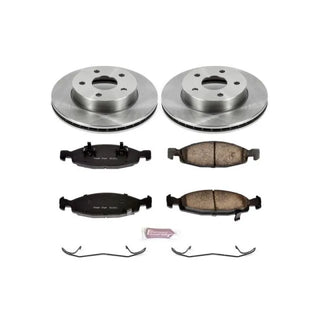 PowerStop Autospecialty Brake Kit (FRONT): Jeep Grand Cherokee 1999 - 2002