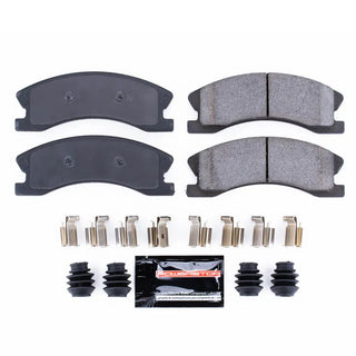 PowerStop Z23 Evolution Sport Brake Pads (FRONT): Jeep Grand Cherokee 1999 - 2004 w/ Hardware