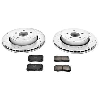 PowerStop Z23 Evolution Sport Brake Kit (REAR): Jeep Grand Cherokee 2006 - 2010