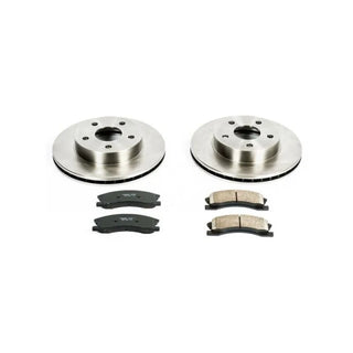 PowerStop Autospecialty Brake Kit (FRONT): Jeep Grand Cherokee 1999 - 2004