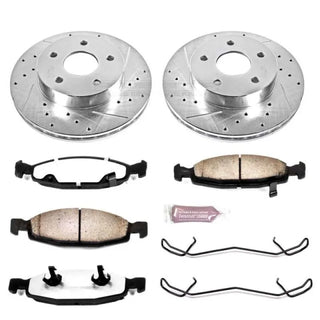 PowerStop Z36 Truck & Tow Brake Kit (FRONT): Jeep Grand Cherokee 1999 - 2002