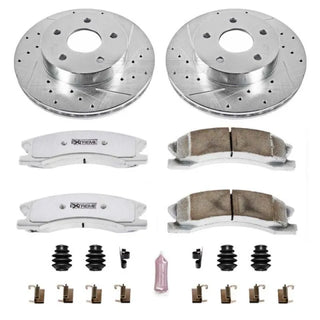 PowerStop Z26 Street Warrior Brake Kit (FRONT): Jeep Grand Cherokee 1999 - 2004