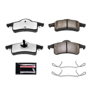 PowerStop Z36 Truck & Tow Brake Pads (REAR): Jeep Grand Cherokee 1999 - 2004 w/ Hardware