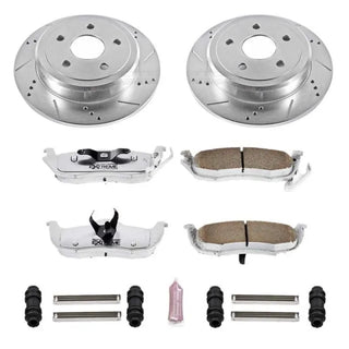 PowerStop Z26 Street Warrior Brake Kit (REAR): Jeep Commander (06-10) / Grand Cherokee (05-10)