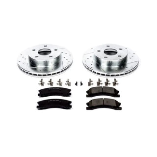 PowerStop Z23 Evolution Sport Brake Kit (FRONT): Jeep Grand Cherokee 1999 - 2004