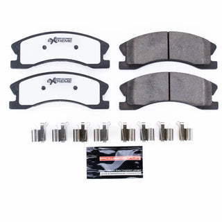 PowerStop Z26 Extreme Street Brake Pads (FRONT): Jeep Grand Cherokee 1999 - 2004 w/ Hardware