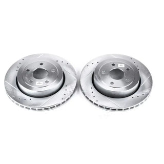 PowerStop Evolution Drilled & Slotted Rotors (REAR): Jeep Grand Cherokee 2006 - 2010