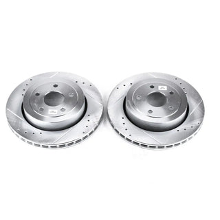 PowerStop Evolution Drilled & Slotted Rotors (REAR): Jeep Grand Cherokee 2006 - 2010