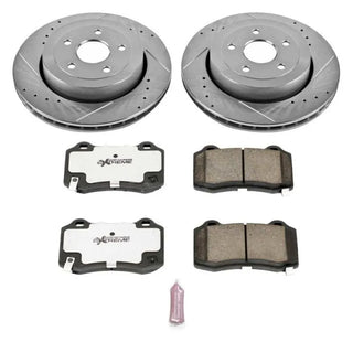 PowerStop Z26 Street Warrior Brake Kit (REAR): Jeep Grand Cherokee 2006 - 2010
