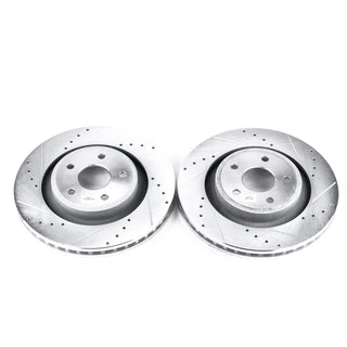 PowerStop Evolution Drilled & Slotted Rotors (FRONT): Jeep Grand Cherokee 2006 - 2010