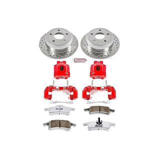 PowerStop Z26 Street Warrior Brake Kit (REAR): Jeep Grand Cherokee 1999 - 2004 w/ Calipers