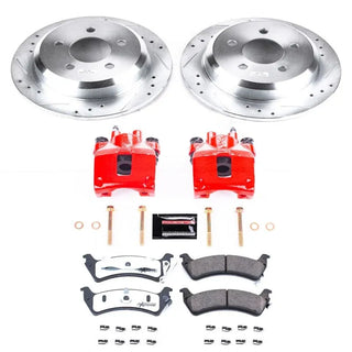 PowerStop Z36 Truck & Tow Brake Kit (REAR): Jeep Grand Cherokee 1995 - 1998 w/ Calipers