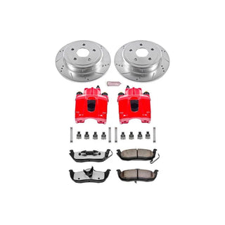 PowerStop Z36 Truck & Tow Brake Kit (REAR): Jeep Commander (06-10) / Grand Cherokee (05-10) w/ Calipers