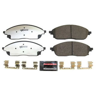 PowerStop Z36 Truck & Tow Brake Pads (FRONT): Jeep Grand Cherokee (22-24) / Grand Cherokee L (21-24) w/ Hardware