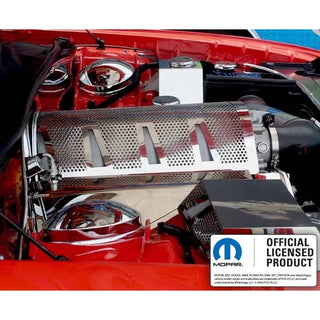 American Car Craft Standard Perforated Plenum Cover: Chrysler 300C / Dodge Challenger / Charger / Magnum SRT8 2006 - 2010