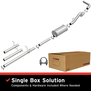 Magnaflow Direct-Fit Replacement Exhaust System: Dodge Ram 1500 (98-02) / Ram 3500 (98-02)