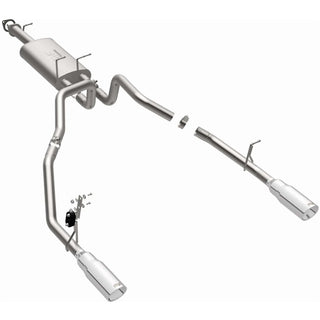 MagnaFlow Street Series Cat-Back Performance Exhaust System Dual Rear Exit: Ram 1500 (19-25) w/ Polished Tips