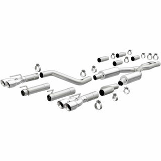 Magnaflow Competition Series Cat-Back Exhaust Quad Split Tips: Dodge Challenger 2015-2023 5.7L/6.2L
