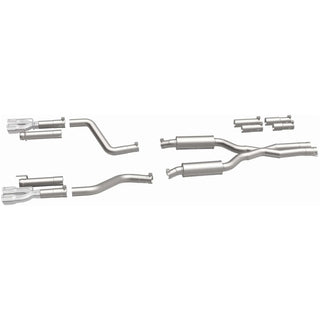 Magnaflow Competition Series Cat-Back Exhaust Quad Split Tips: Dodge Challenger 2015-2023 5.7L/6.2L