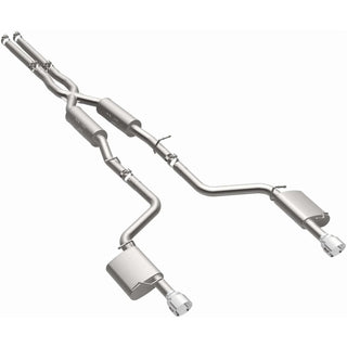 MagnaFlow Street Series Cat-Back Dual Exit Polished Tip (REAR): Dodge Charger 2019-2023 3.6L V6