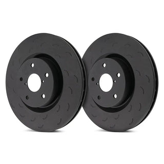 Hawk Performance Slotted-Only Rear Brake Rotor Set (REAR): Dodge Ram 2500 / Ram 3500 (09-10)