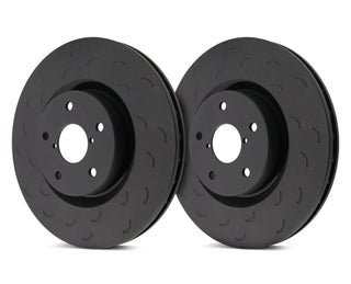 Hawk Performance Slotted-Only Front Brake Rotor Set (FRONT): Dodge Ram 2500 / Ram 3500 94-99 w/ 317mm Front Discs