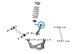 SuperPro Adjustable Rear Upper Control Arm Inner Bushing Kit: Dodge Durango (11-21) / Jeep Grand Cherokee (11-21)