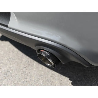 aFe MACH Force-Xp Carbon Fiber 4.5" Exhaust Tip Set (REAR): Charger SRT 392 6.4L / Hellcat 6.2L 2015-2023