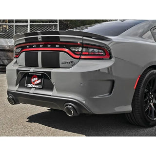 aFe MACH Force-Xp Carbon Fiber 4.5" Exhaust Tip Set (REAR): Charger SRT 392 6.4L / Hellcat 6.2L 2015-2023