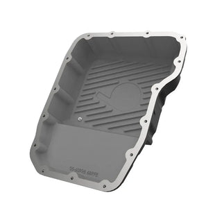 aFe Power Transmission Pan Black w/ Machined Fins: Dodge Ram 6.7L Diesel (13-19)