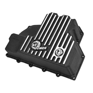 aFe Pro Series Engine Oil Pan Black w/ Machined Fins