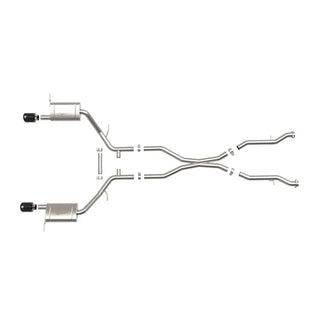 aFe Power Cat-Back Exhaust (REAR): Dodge Durango 3.6L / 5.7L (11-24)