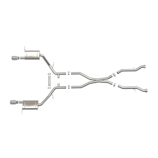 aFe Power MACH Force-Xp Cat-Back Exhaust (SS): Dodge Durango 3.6L / 5.7L (11-24)