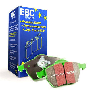 EBC Greenstuff Brake Pads (REAR): Jeep Wrangler (07-18) / Wrangler JK (18)