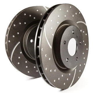 EBC GD Sport Rear Rotors (REAR): Dodge Dakota (03-04) (312x15mm)
