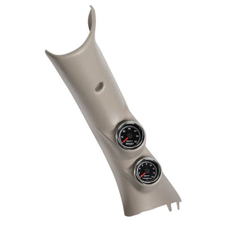 AutoMeter 10-12 Dodge Ram Gen4 Factory Match Dual Pillar Gauge Kit: Dodge Ram 2500 (2010) / Ram 3500 (2010)